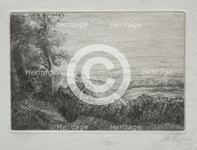 Les dernière Rayons de Soleil. Creator: Alphonse Legros (French, 1837-1911).