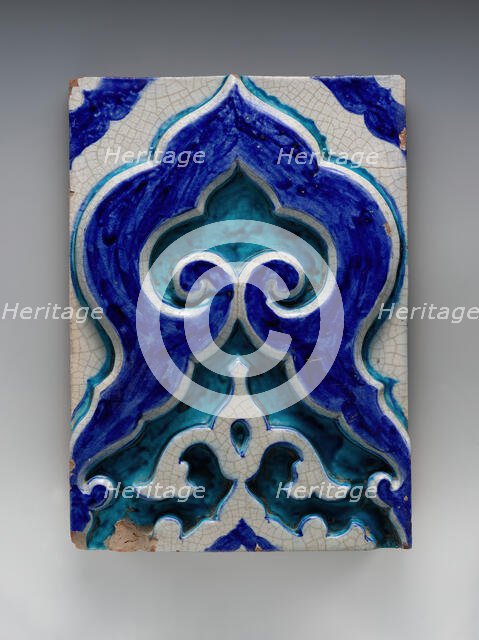 Tile, Present-day Pakistan, 18th century. Creator: Unknown.