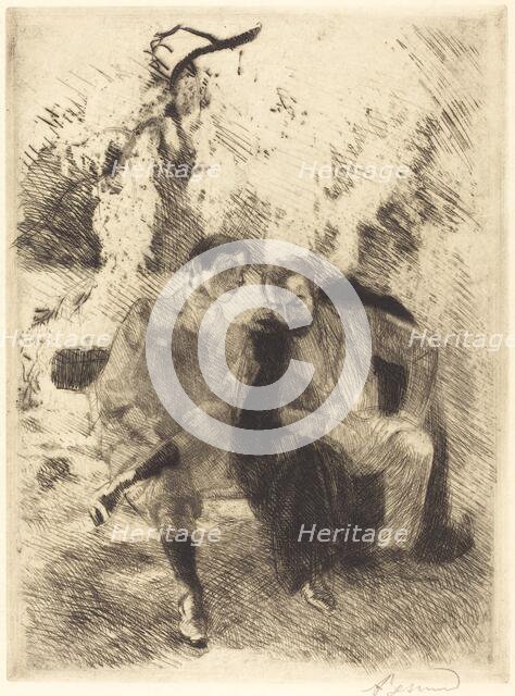 Confidences, 1900. Creator: Paul Albert Besnard.