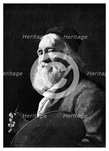 Frederick Henry Henshaw, British artist, 1895.Artist: JM Johnstone