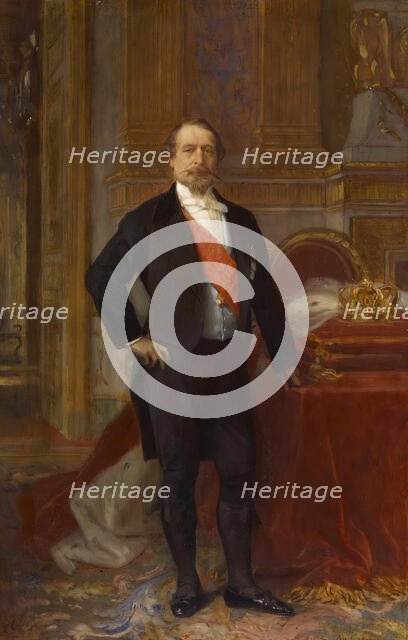 Napoleon III, c1865. Creator: Alexandre Cabanel.