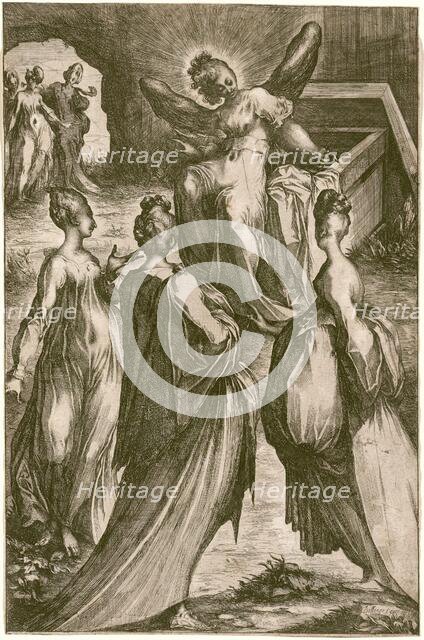 The Three Marys at the Tomb. Creator: Jacques Bellange.