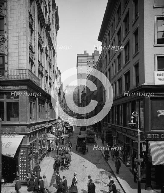 Bromfield Street, Boston, Mass., between 1900 and 1910. Creator: Unknown.
