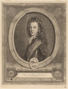 James III, Prince of Wales. Creator: Gerard Edelinck.