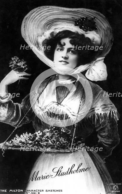 Marie Studholme (1875-1930), English actress, 1906.Artist: Milton Character Sketches
