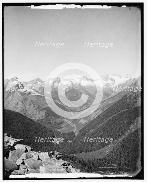 The Heart of the Selkirks, between 1901 and 1906. Creator: Unknown.