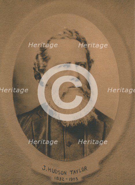 James Hudson Taylor (1832-1905), British Protestant Christian missionary to China, c1910s. Artist: Unknown.