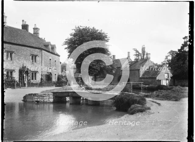 Lower Slaughter, Cotswold, Gloucestershire, 1928. Creator: Katherine Jean Macfee.