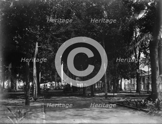 Plaza, Puerto Cabello, Venezuela, between 1880 and 1901. Creator: Unknown.