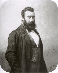 Jean-François Millet, French painter, c1860s. Creator: Nadar.