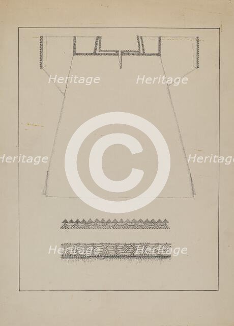 Chemise, c. 1936. Creator: Evelyn Bailey.