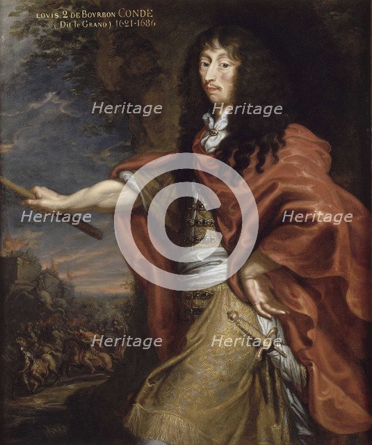 Portrait of Louis II de Bourbon (1621-1686), Second Half of the 17th cen..