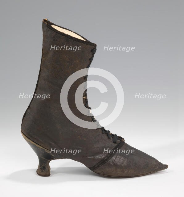 Boots, European, 1780-95. Creator: Unknown.