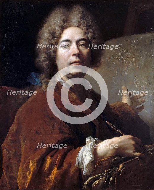 Self-Portrait. Artist: Largillière, Nicolas, de (1656-1746)