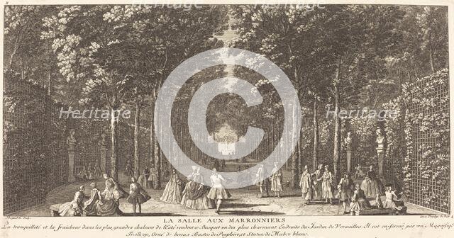 La Salle aux Marronniers. The Chestnut Room. Creator: Jacques Rigaud.