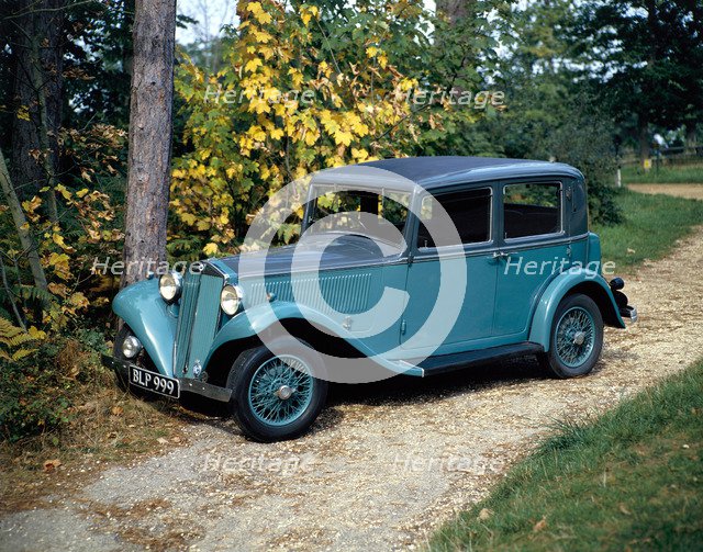 A 1934 Lancia Augusta. Artist: Unknown