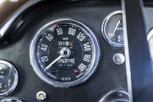 Speedometer of a 1961 Aston Martin DB4 GT SWB lightweight. Creator: Unknown.