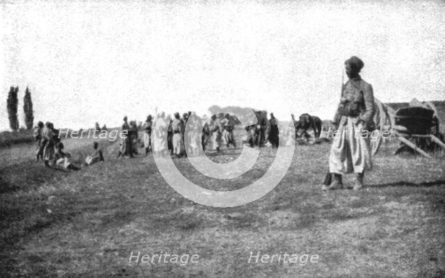 ''La Bataille de la Marne; Une compagnie de tirailleurs decimee par deux jours de lutte', 1914. Creator: Unknown.