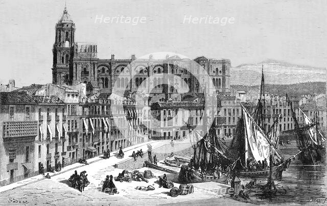 'Malaga; An Autumn Tour in Andalusia', 1875. Creator: Gustave Doré.