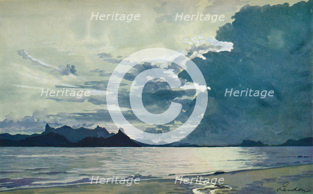 'The Bay of Guanabara', 1914. Artist: Unknown.