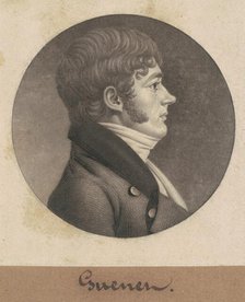 Guenet, 1803. Creator: Charles Balthazar Julien Févret de Saint-Mémin.