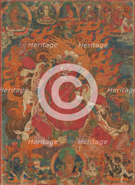 Guru Dragpo, 18th century. Creator: Unknown.