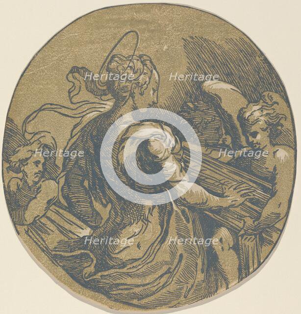 Saint Cecilia, first half 16th century. Creator: Antonio da Trento.