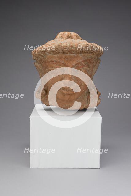 Male Head, 3rd/4th century. Creator: Unknown.