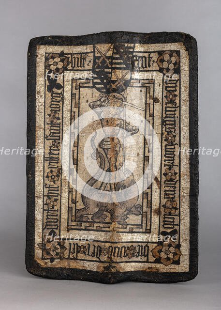 Shield (Pavise), German, Saxon, ca. 1450-75. Creator: Unknown.