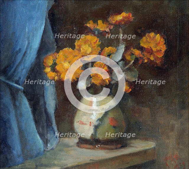 The broken vase, 1929. Creator: Alfred Henry O'Keeffe.