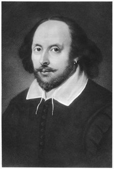 William Shakespeare, English playwright, (19th century). Artist: Unknown