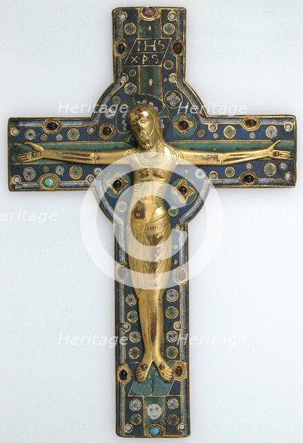 Crucifix, French, mid-13th century. Creator: Unknown.