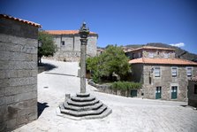 A monument in Sortelha, Portugal, 2009. Artist: Samuel Magal