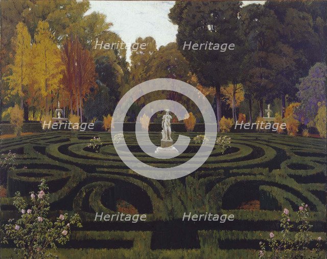 Old Faun. Artist: Rusiñol, Santiago (1861-1931)