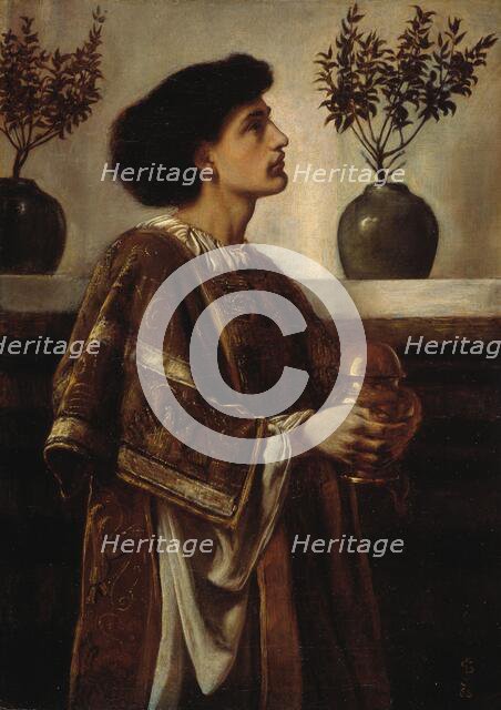 A Deacon, 1863. Creator: Simeon Solomon.