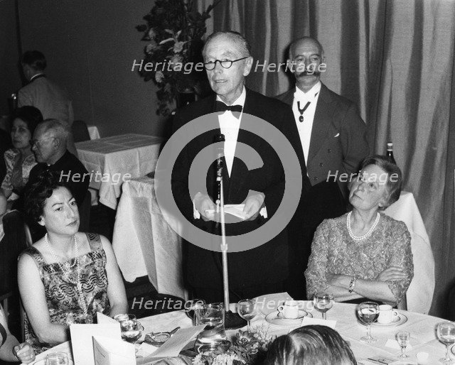 Sir Alec Douglas-Home (1903-1995), Former British Prime minister, 1967. Artist: Unknown