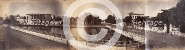 New Tank in Camac Street, Chowringhee, Calcutta, 1858-61. Creator: Unknown.