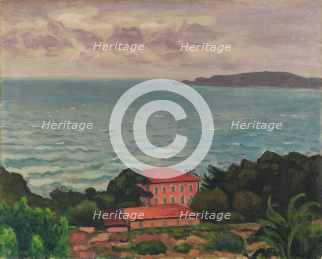 View of Toulon Harbour, c1905. Creator: Marquet, Pierre-Albert (1875-1947).