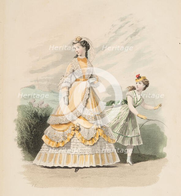 Bow-Bells, Paris Fashions, 1868. Creator: Unknown.