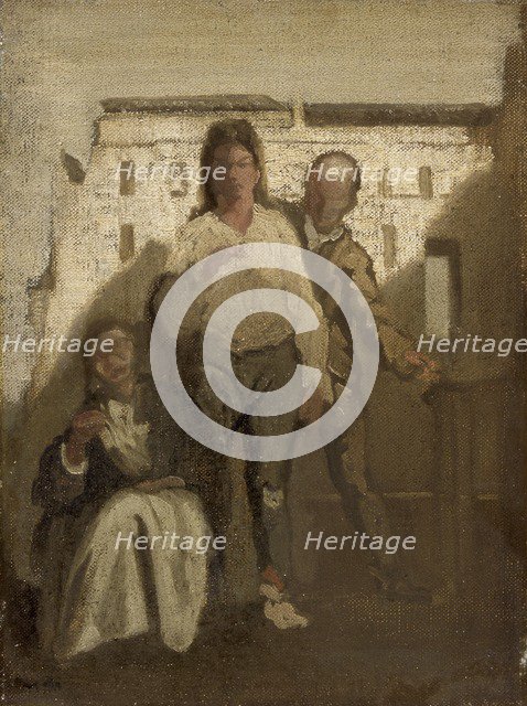 'The capture of Cartouche', 1905-1910. Artist: James Pryde.