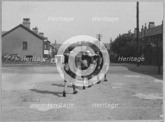 Royal Air Force No. 2 School of Photography, Palatine Road, Blackpool, 1942-1943. Creator: Barnet Saidman.