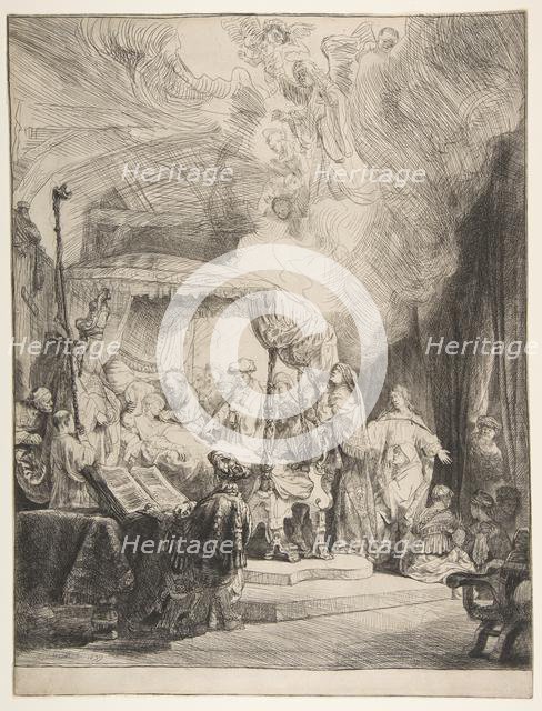 The Death of the Virgin, 1639. Creator: Rembrandt Harmensz van Rijn.