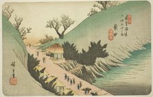 No. 16: Annaka, from the series "Sixty-nine Stations of the Kisokaido (Kisokaido...", c. 1835/38. Creator: Ando Hiroshige.