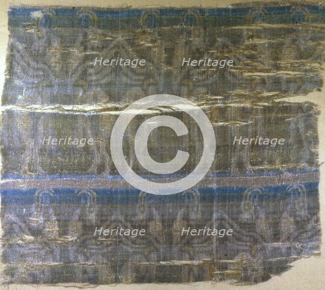 Fragment, Sicilia, 7th/8th century. Creator: Unknown.