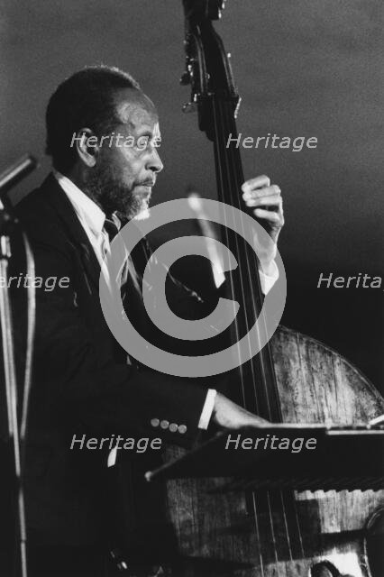 Percy Heath, North Sea Jazz Festival, Netherlands, 1992. Creator: Brian Foskett.