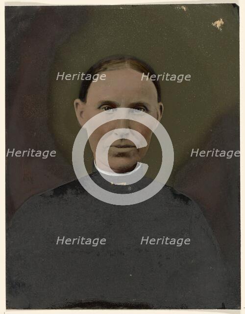 Portrait of woman, 1860s-1880s. Creator: Unknown.