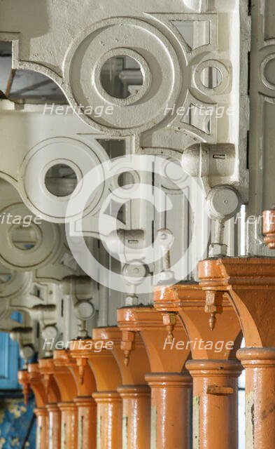 Former worsted mill, Keighley, Bradford, West Yorkshire, 2014. Creator: Alun Bull.