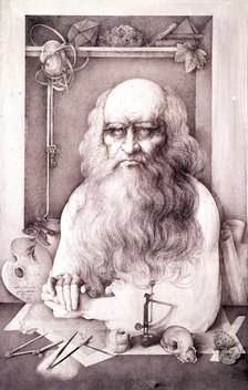 Leonardo da Vinci (1452-1519), pintor Italiano.