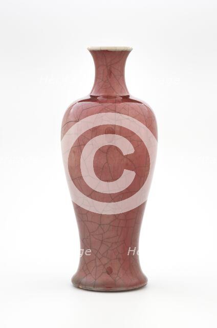 Lang yo vase, 1750-1799. Creator: Unknown.