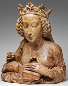 Reliquary Bust of Saint Margaret of Antioch, 1465/70. Creators: Nikolaus Gerhaert, Workshop of Niclaus Gerhaert von Leyden.
